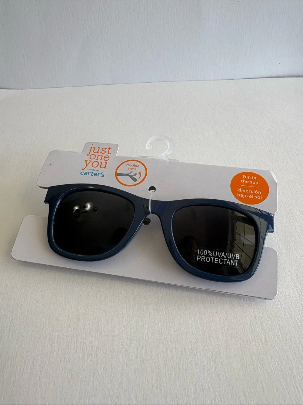 Carters Just One You Baby Toddler Sunglasses Two Toned Blue Green Flexible Arms